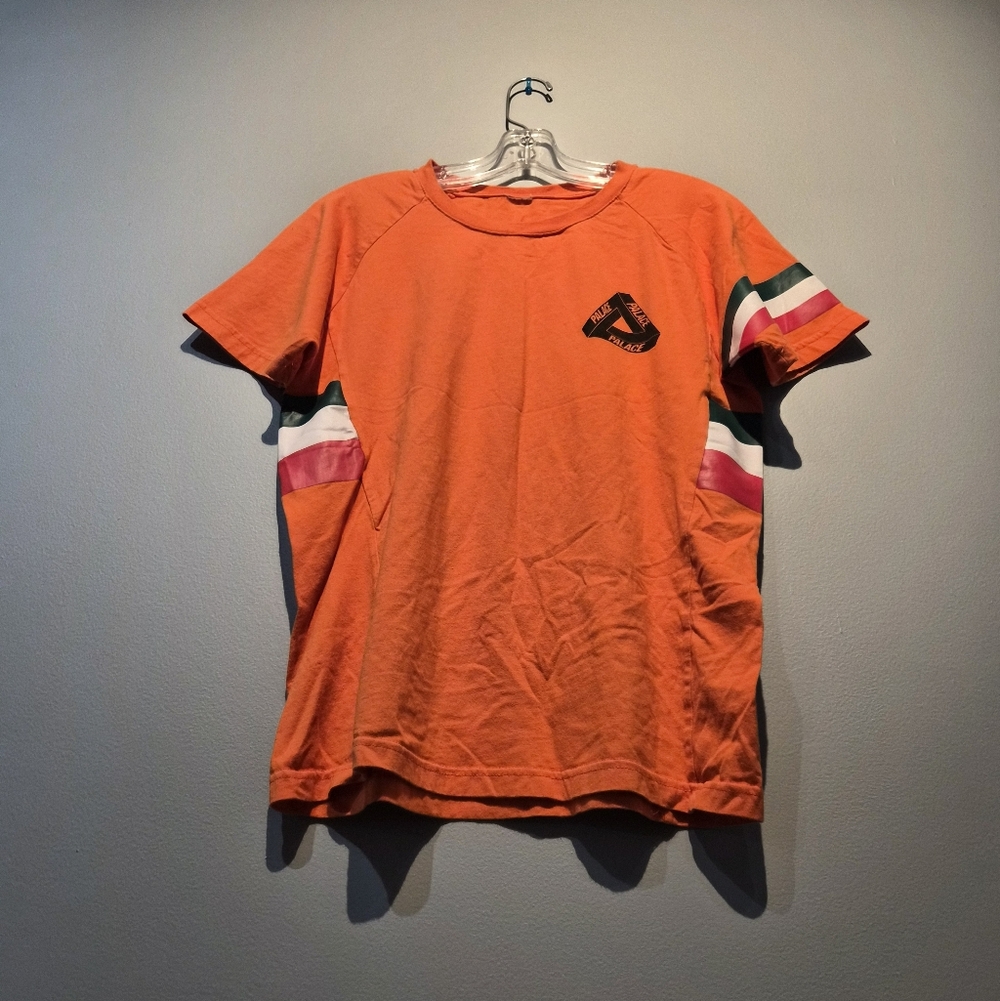 Palace Orange with stripes Graphic T-Shirt | Size Large - Picture 5 of 5